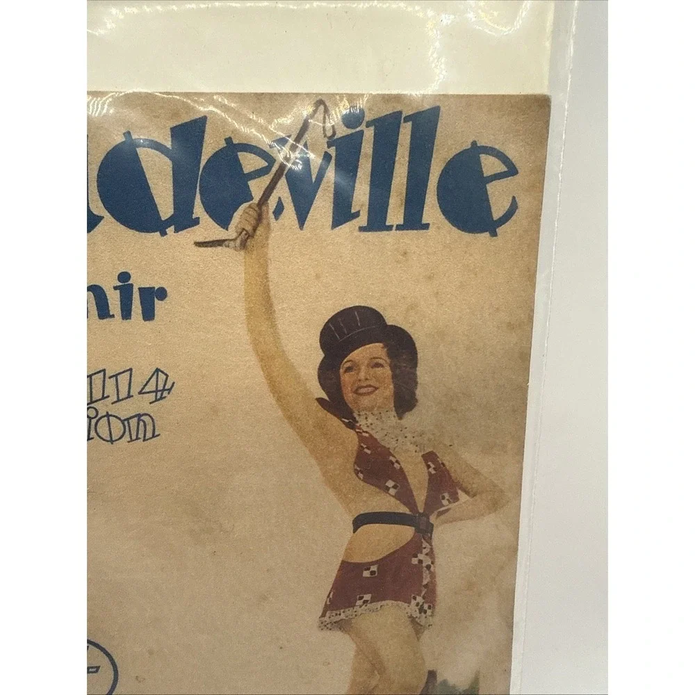 1938 Revudeville 9th Edition Windmill Piccadilly Circus Program Photo Booklet